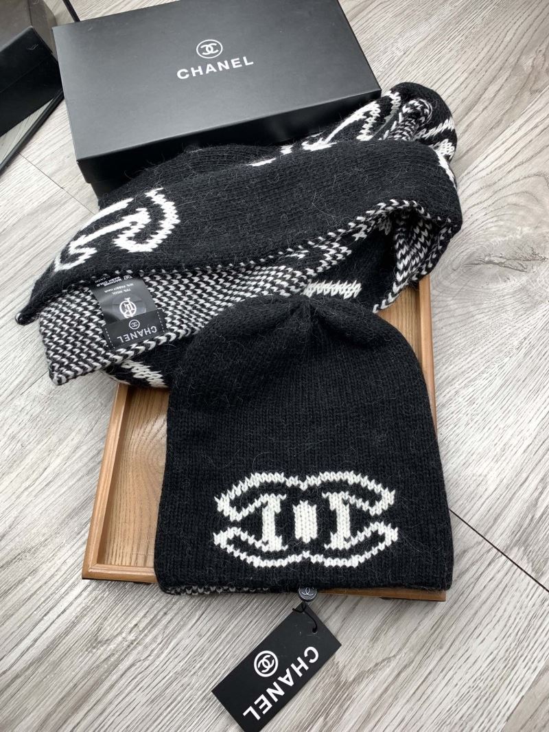 Chanel Caps Scarfs